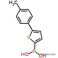 Molecular Structure of 296768-49-5 (5-(4-Methylphenyl)Thiophene-2-boronic acid)